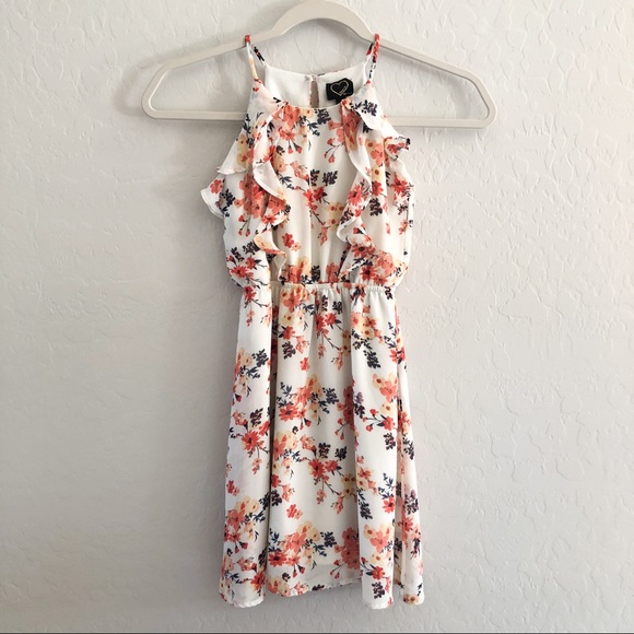 Monteau Other - ❌SOLD❌HEARTS MONTEAU Floral Ruffle Cami Dress
